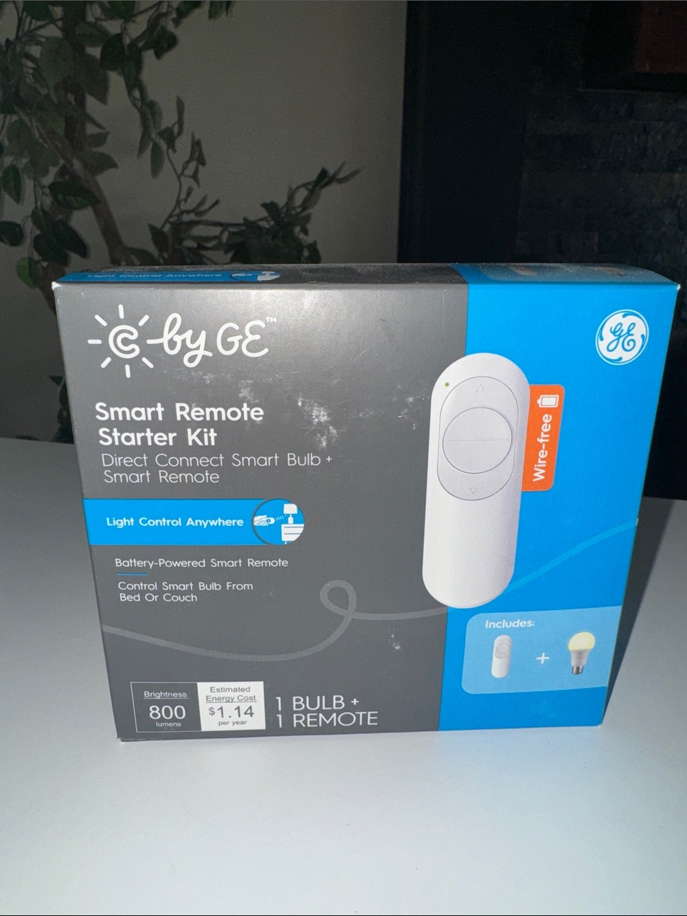 C by GE Smart Remote Starter Kit - includes 1 Bulb + 1 Remote